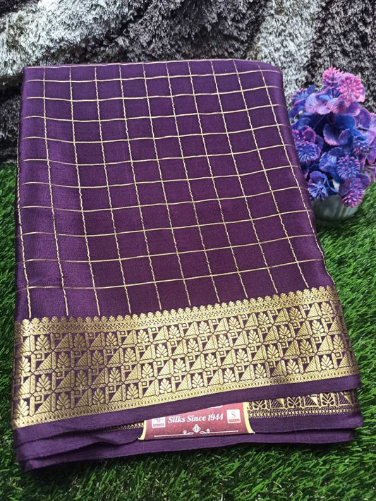 Pure Mysore Silk Saree.