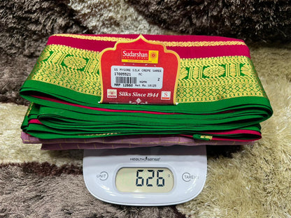 Pure Mysore Silk Saree.