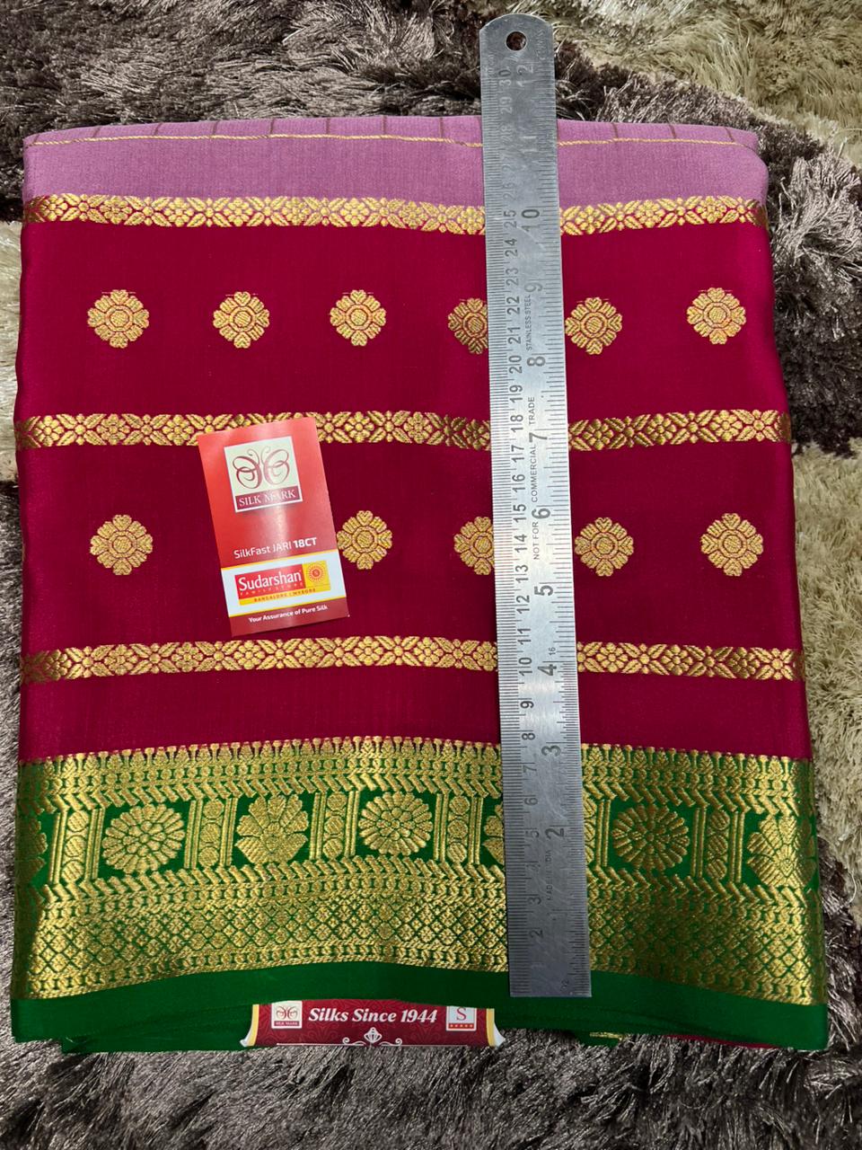 Pure Mysore Silk Saree.