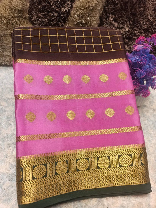 Pure Mysore Silk Saree.