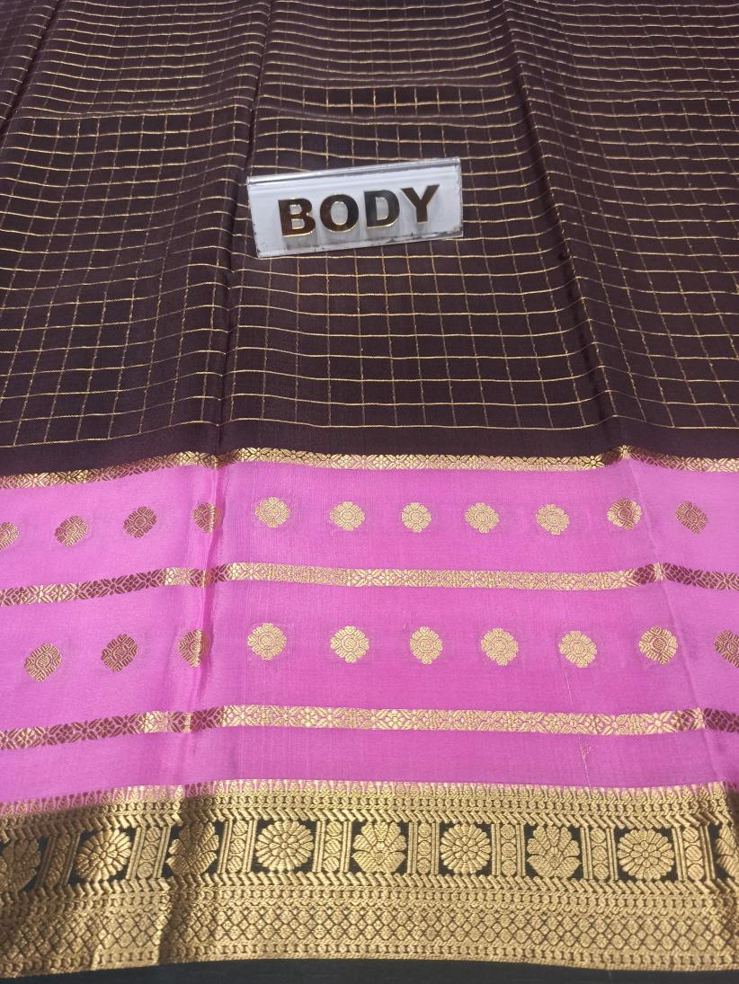 Pure Mysore Silk Saree.