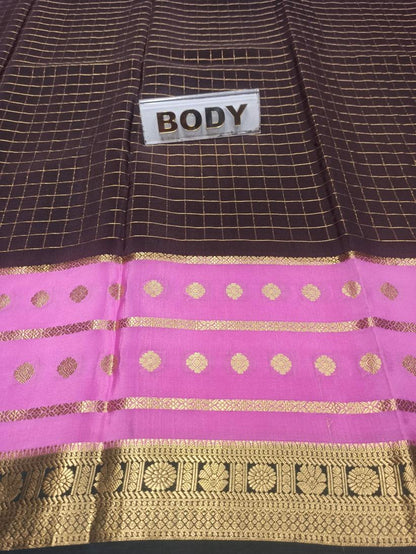 Pure Mysore Silk Saree.