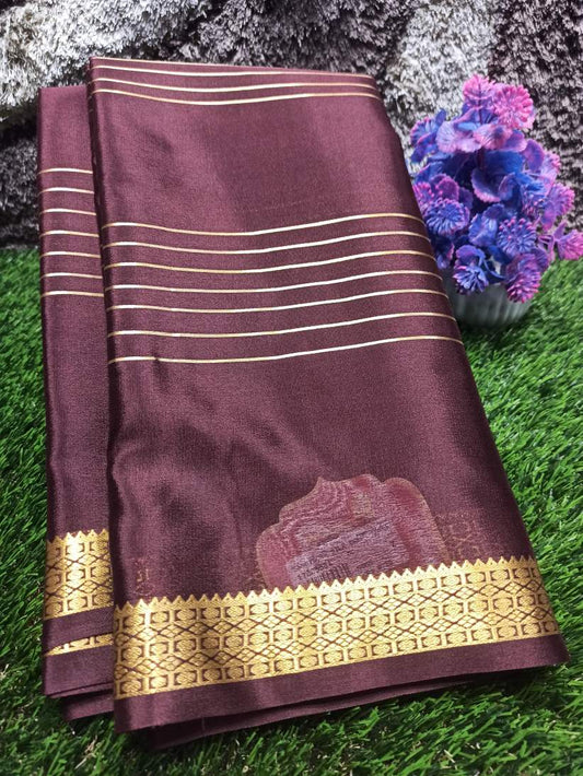 Pure Mysore Silk Saree (60 Grams )