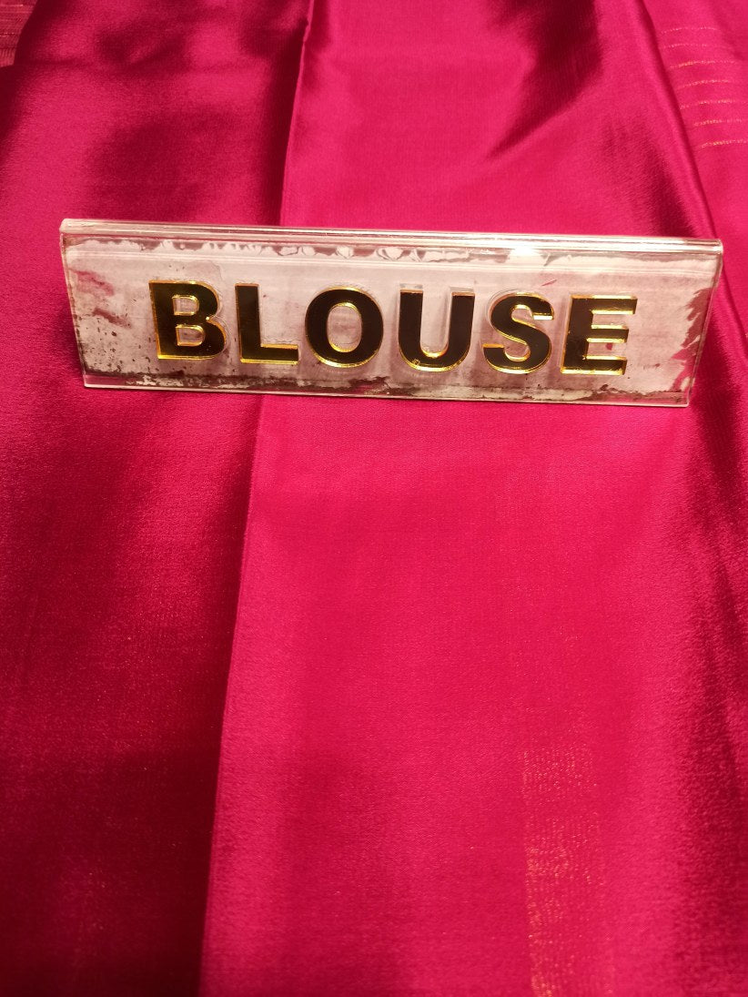 Pure Mysore Silk Saree (60 Grams )