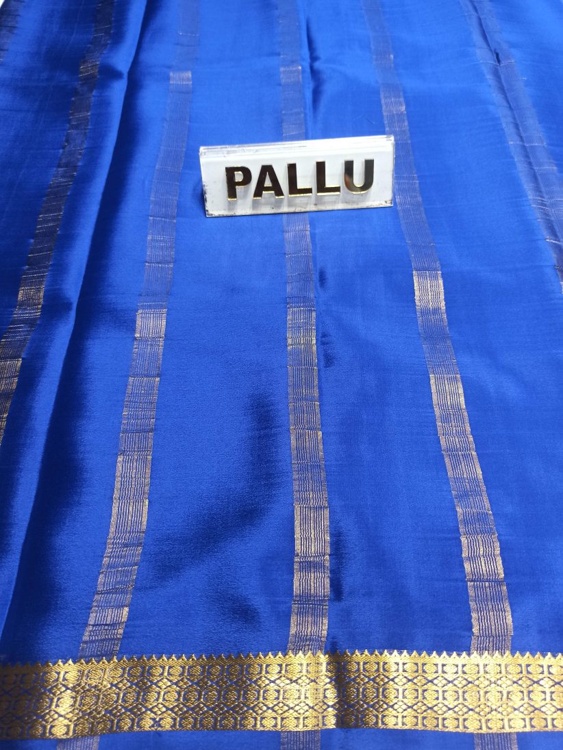 Pure Mysore Silk Saree (60 Grams )
