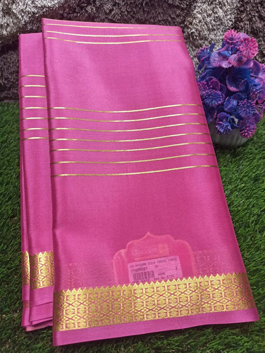 Pure Mysore Silk Saree (60 Grams )