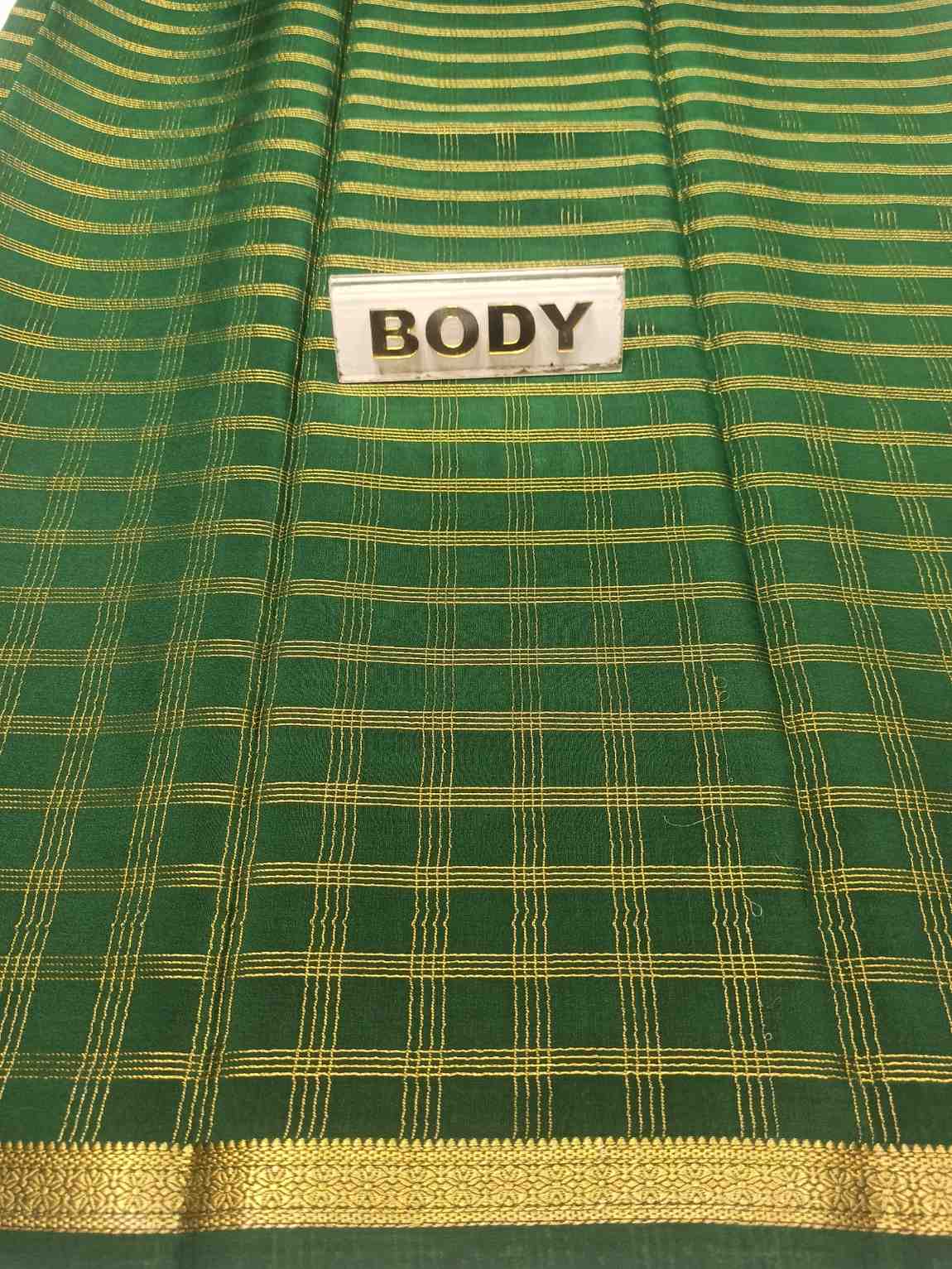 Pure Mysore Silk Saree.