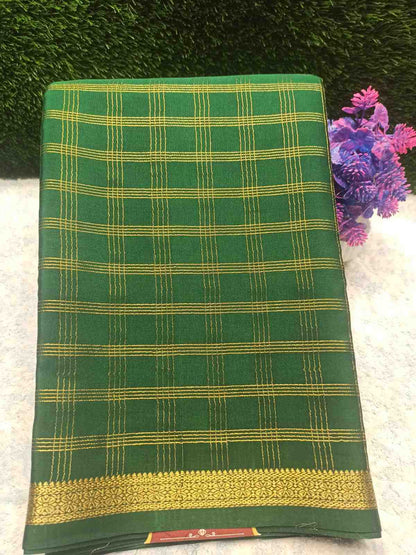 Pure Mysore Silk Saree.