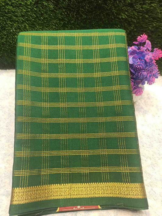 Pure Mysore Silk Saree.