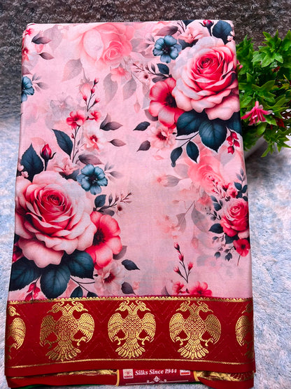 Pure Mysore Silk Saree.