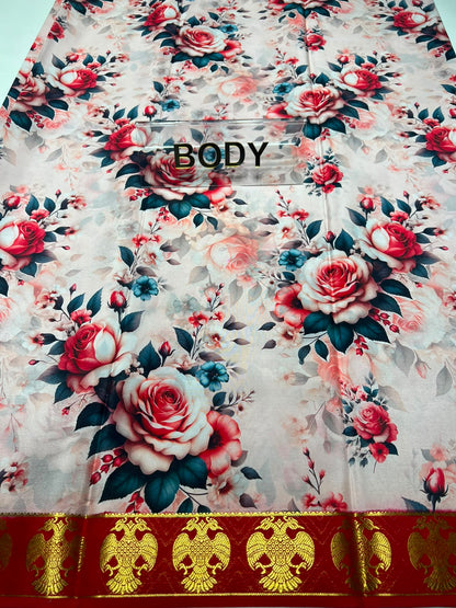 Pure Mysore Silk Saree.