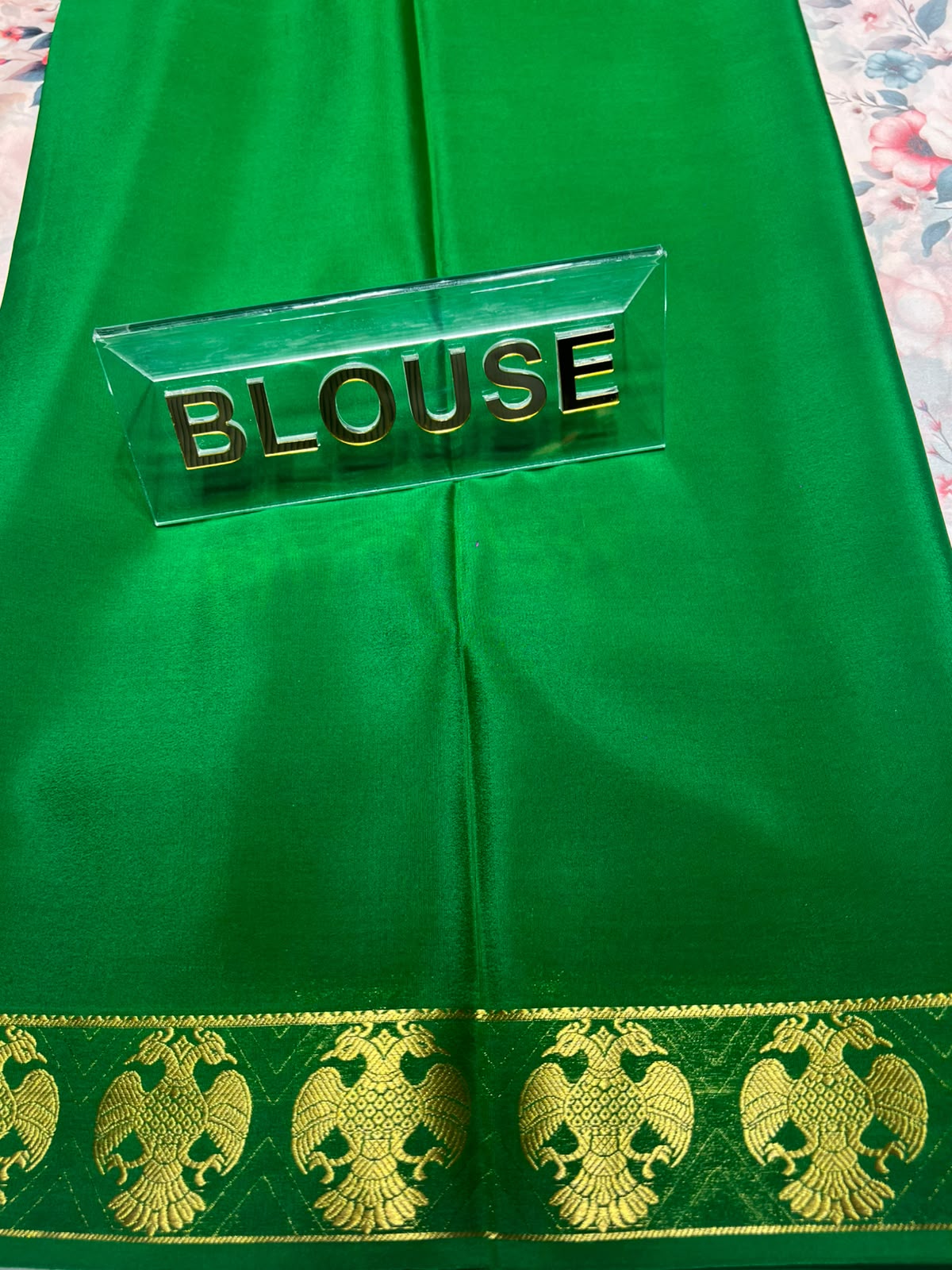 Pure Mysore Silk Saree.