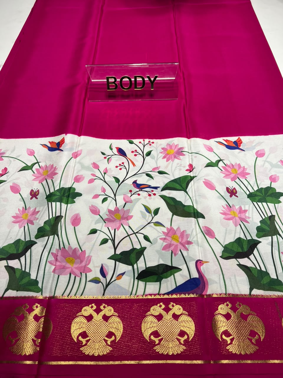 Pure Mysore Silk Saree.