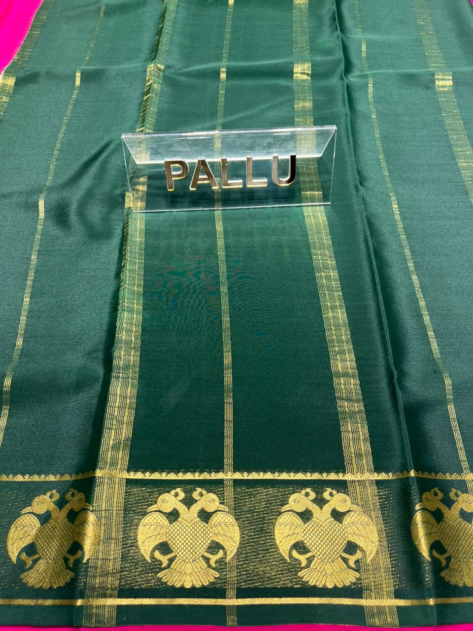 Pure Mysore Silk Saree.