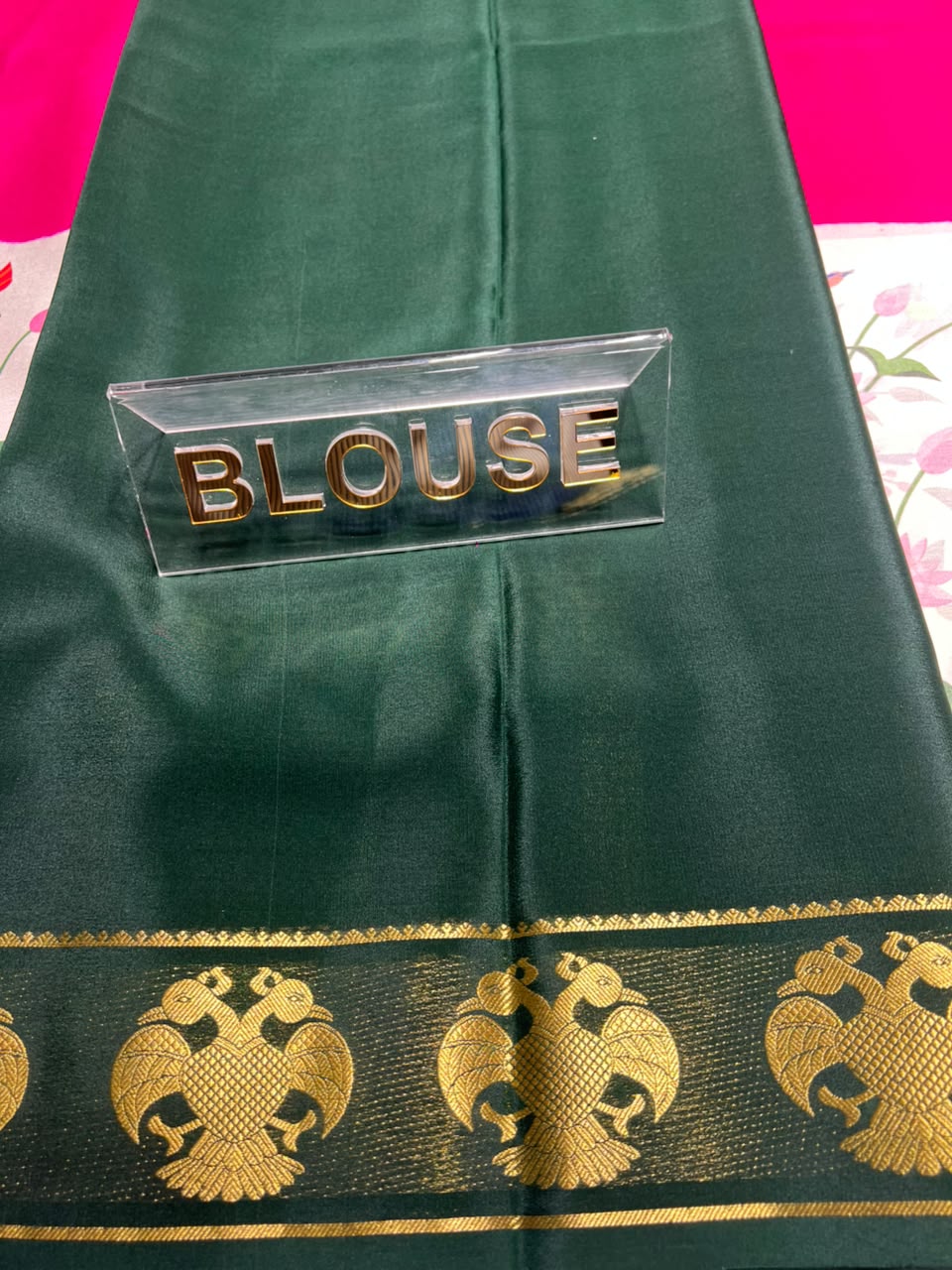 Pure Mysore Silk Saree.