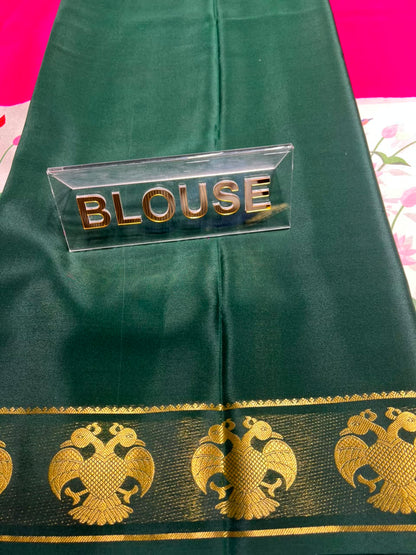 Pure Mysore Silk Saree.