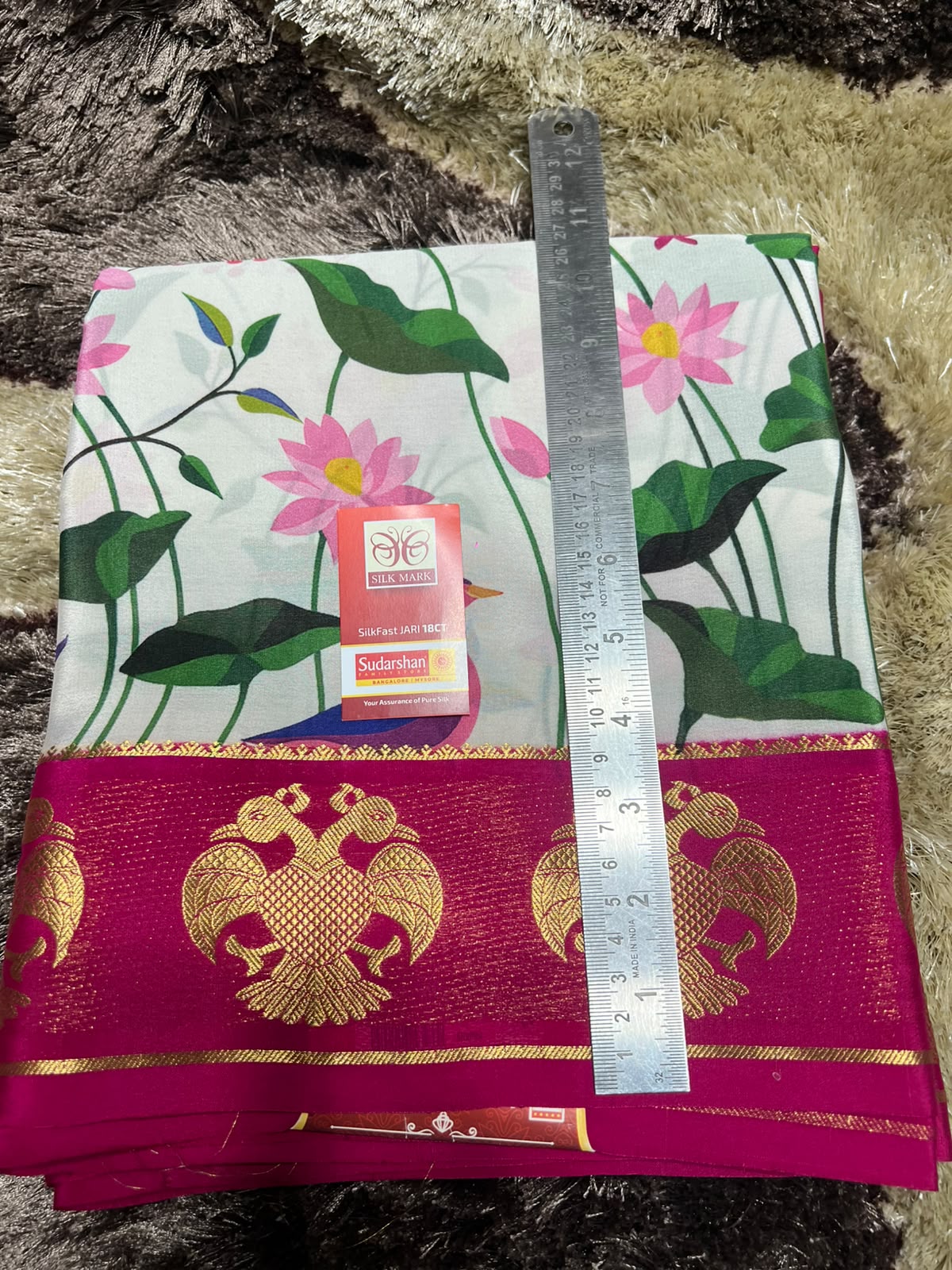 Pure Mysore Silk Saree.