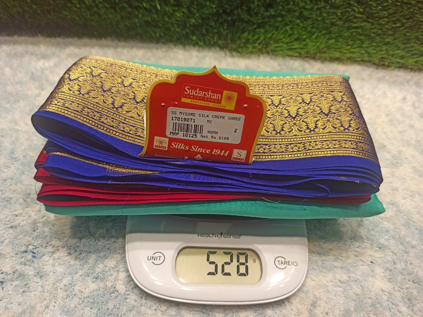 Pure Mysore Silk Saree.