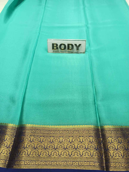 Pure Mysore Silk Saree.