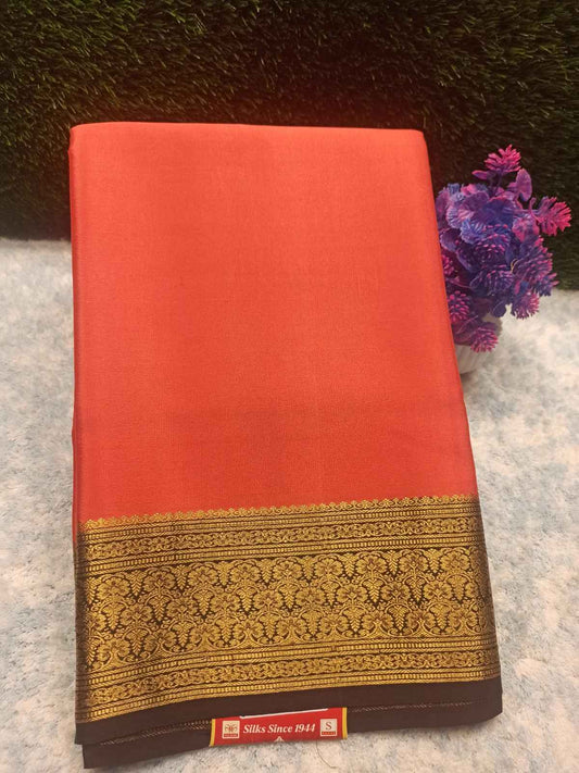 Pure Mysore Silk Saree.