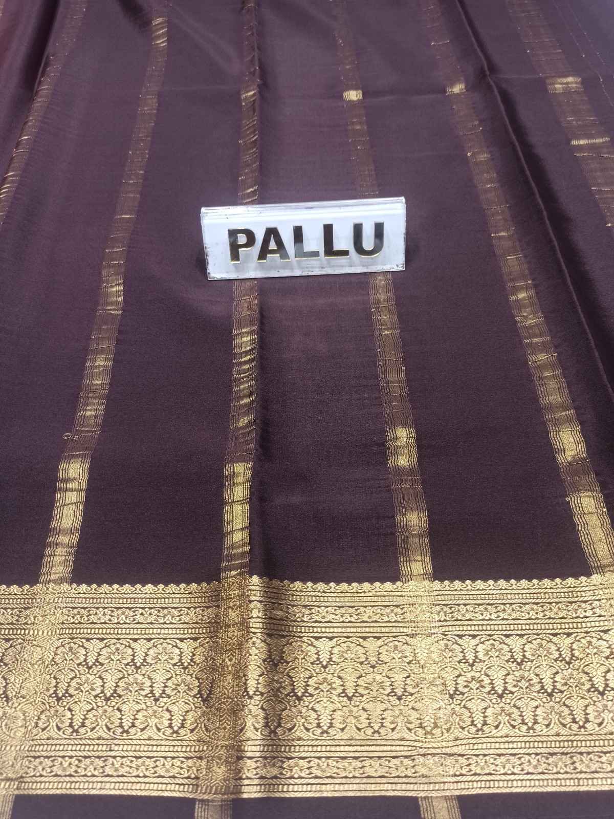 Pure Mysore Silk Saree.