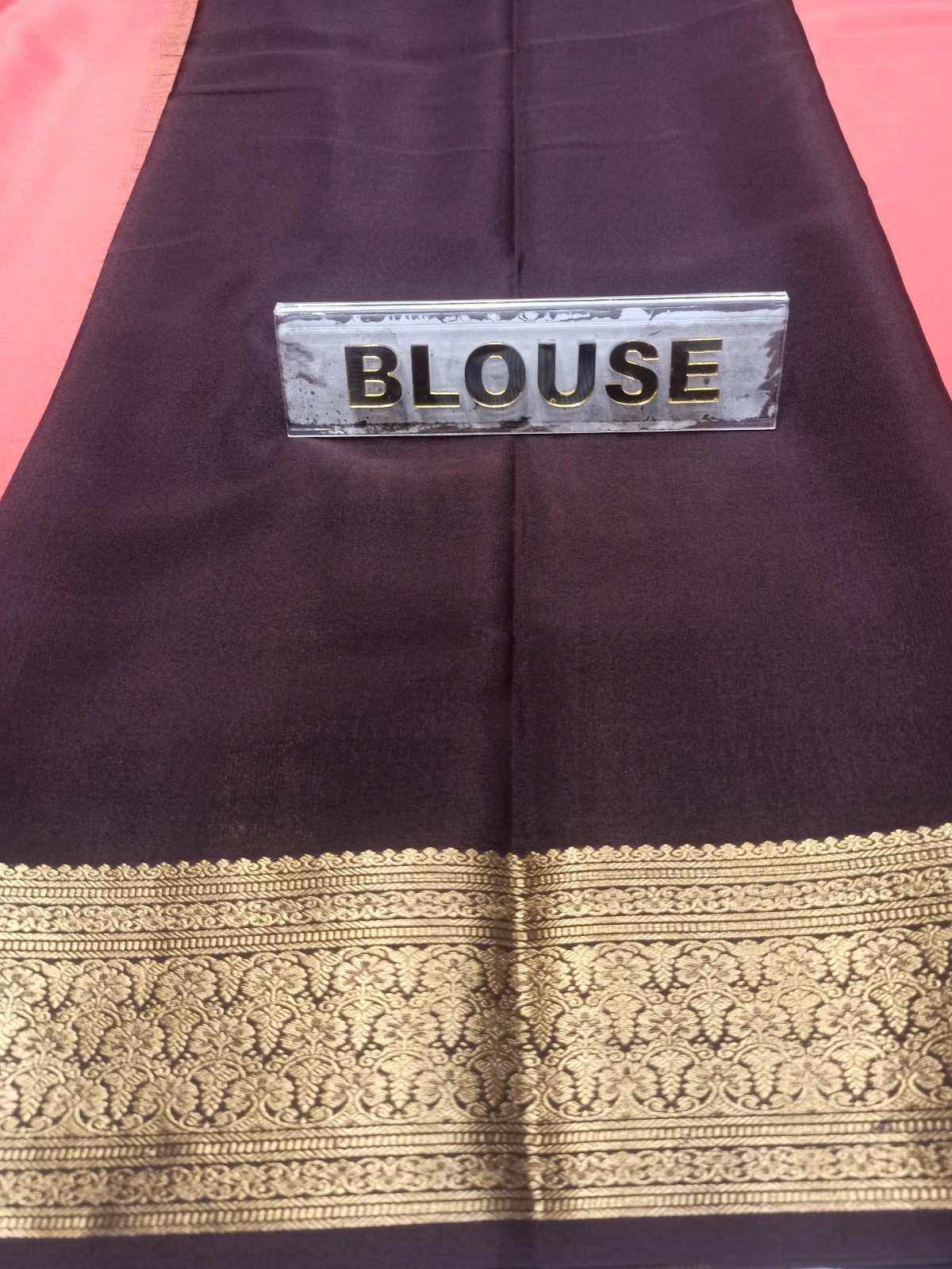 Pure Mysore Silk Saree.