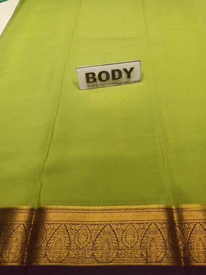 Pure Mysore Silk Saree.