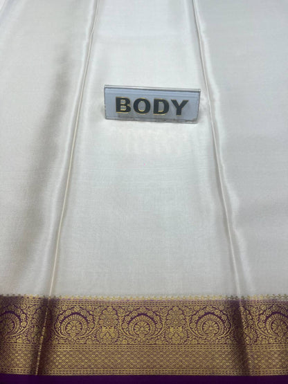 White fabric with gold border and 'BODY' label on a white background