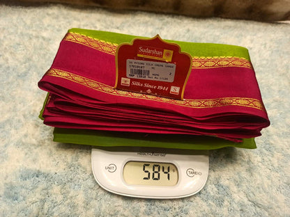 Pure Mysore Silk Saree.