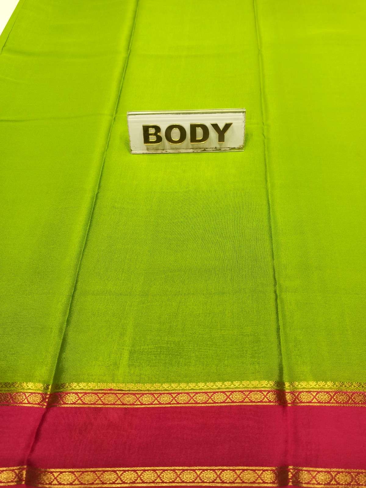 Pure Mysore Silk Saree.