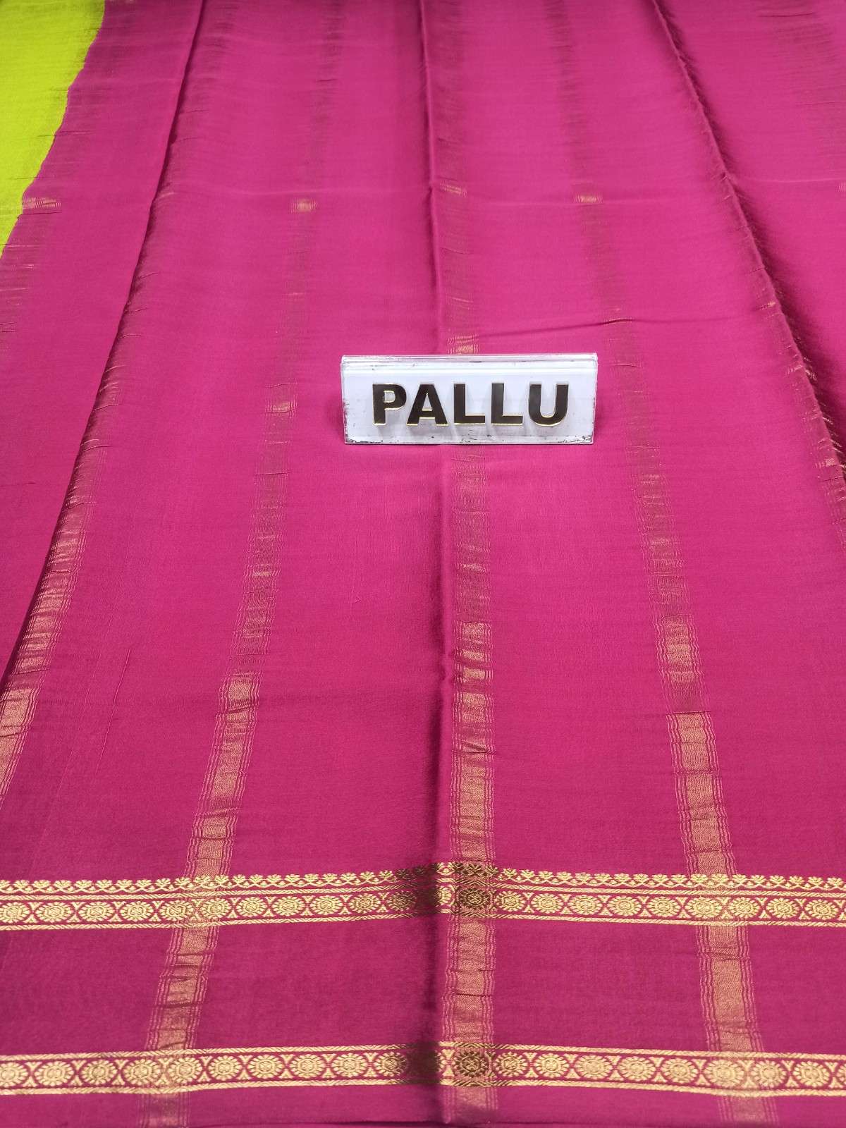 Pure Mysore Silk Saree.