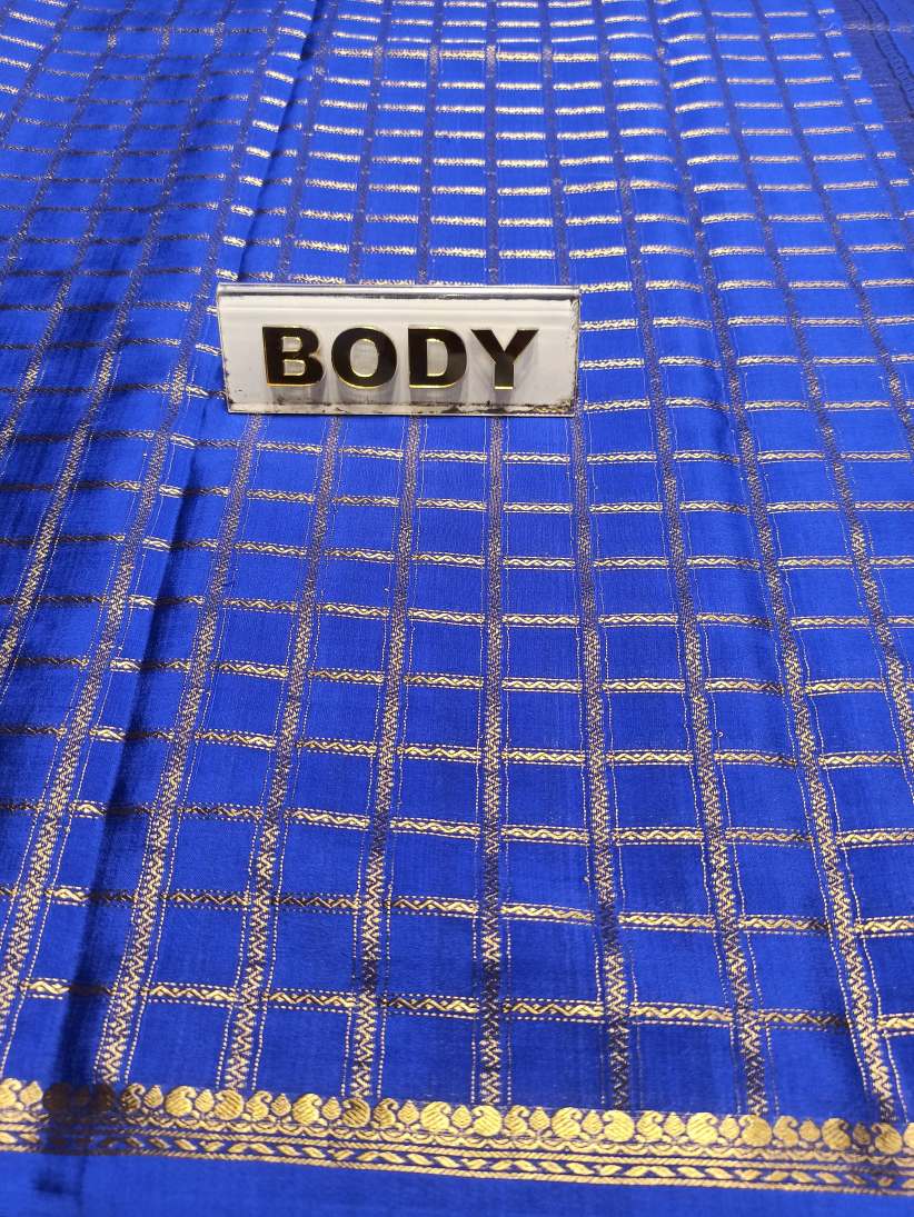 Pure Mysore Silk Saree.