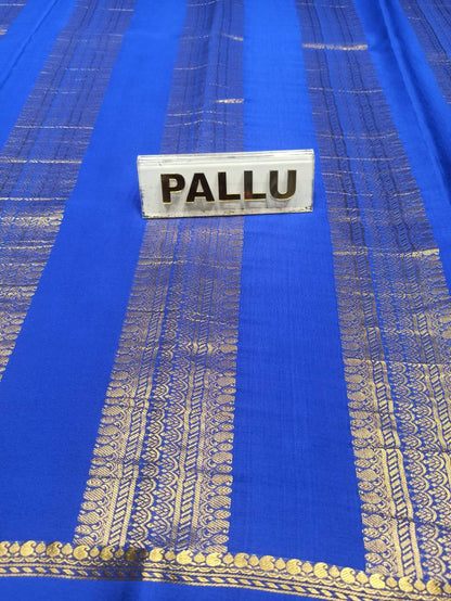Pure Mysore Silk Saree.