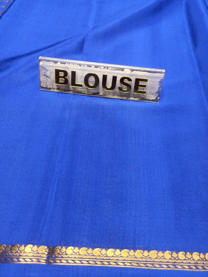 Pure Mysore Silk Saree.