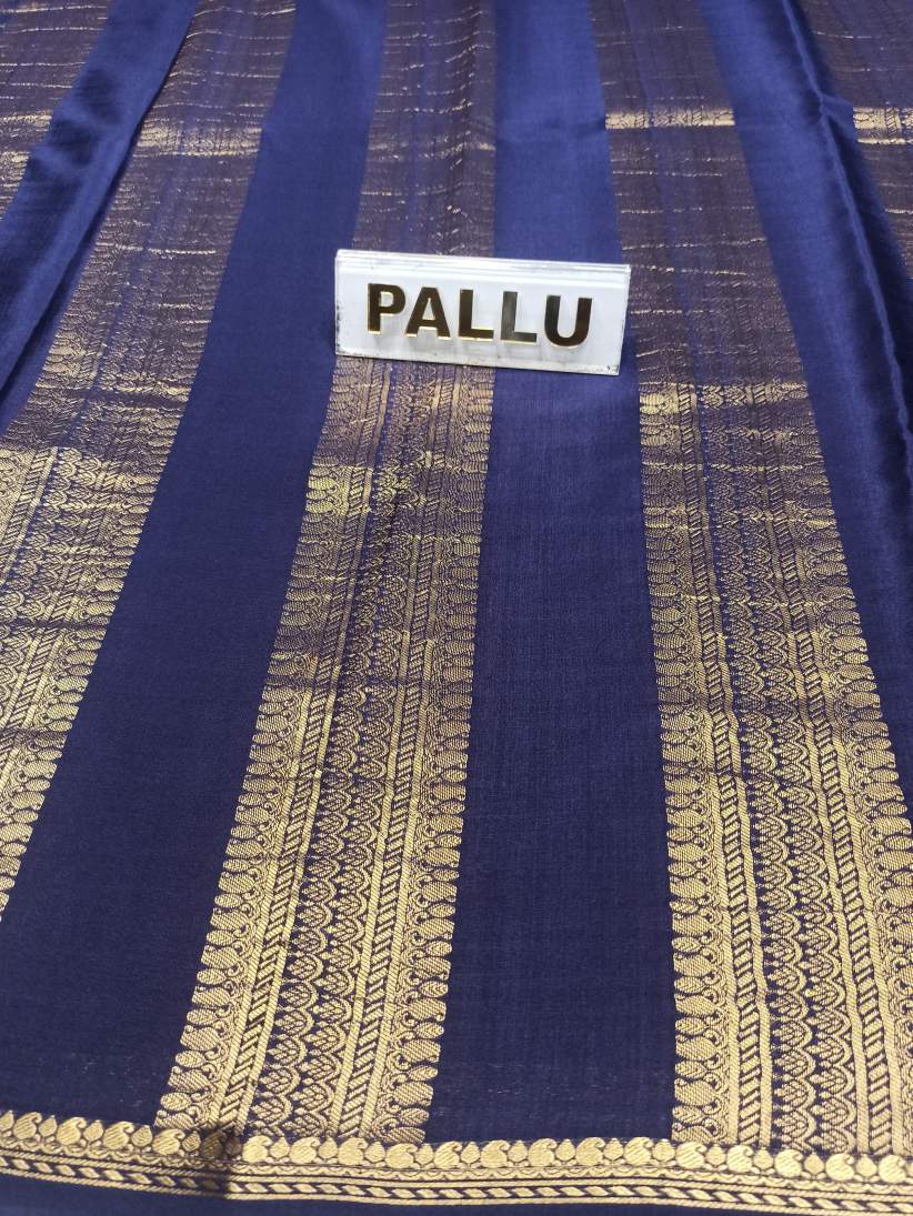 Pure Mysore Silk Saree.