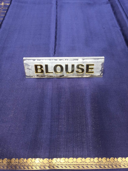 Pure Mysore Silk Saree.