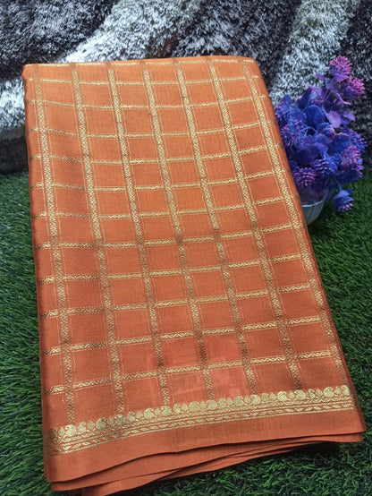 Pure Mysore Silk Saree.