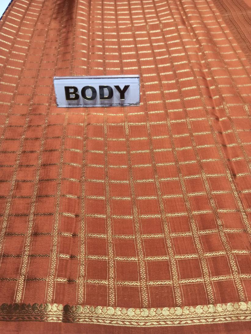 Pure Mysore Silk Saree.