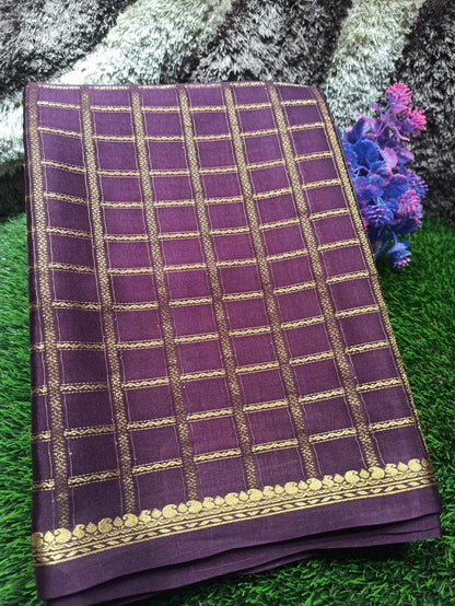 Pure Mysore Silk Saree.