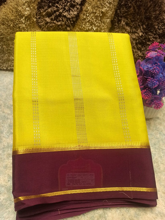 Pure Mysore Silk Saree.