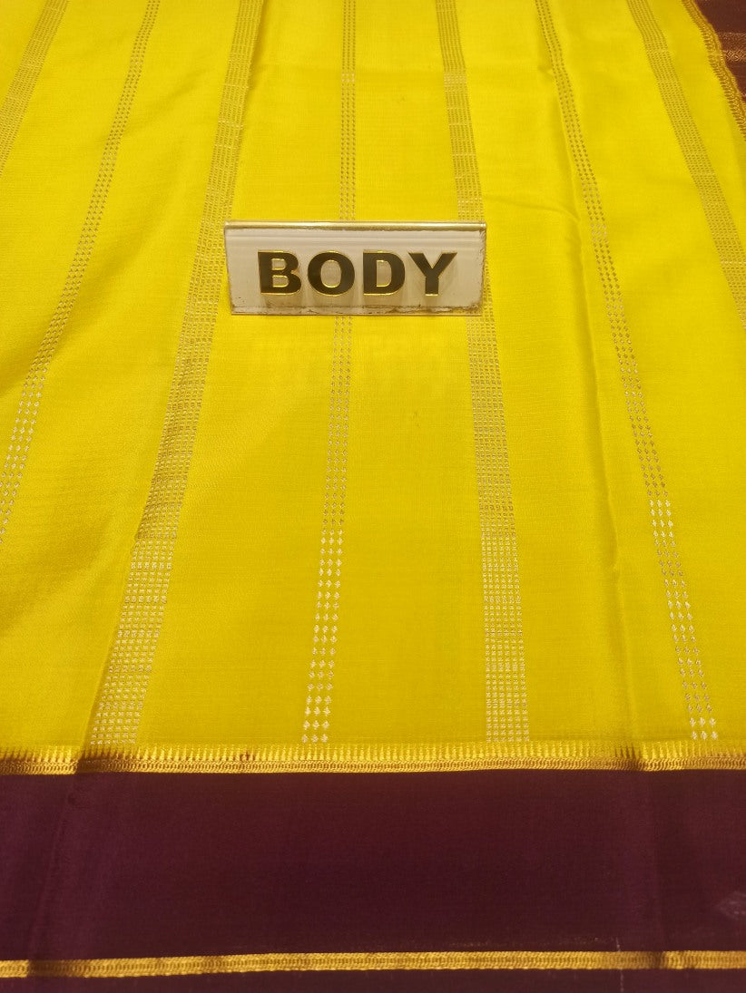 Pure Mysore Silk Saree.