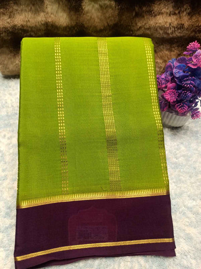 Pure Mysore Silk Saree.