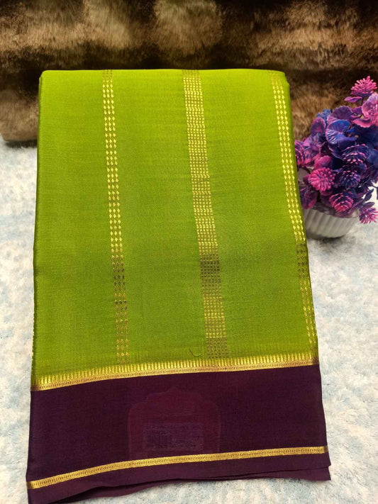 Pure Mysore Silk Saree.
