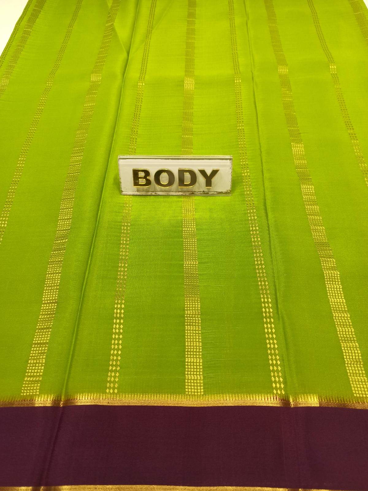 Pure Mysore Silk Saree.