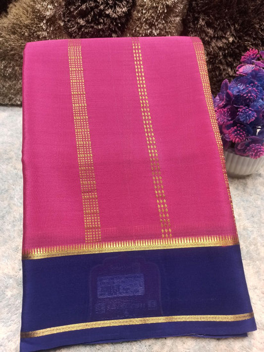 Pure Mysore Silk Saree.
