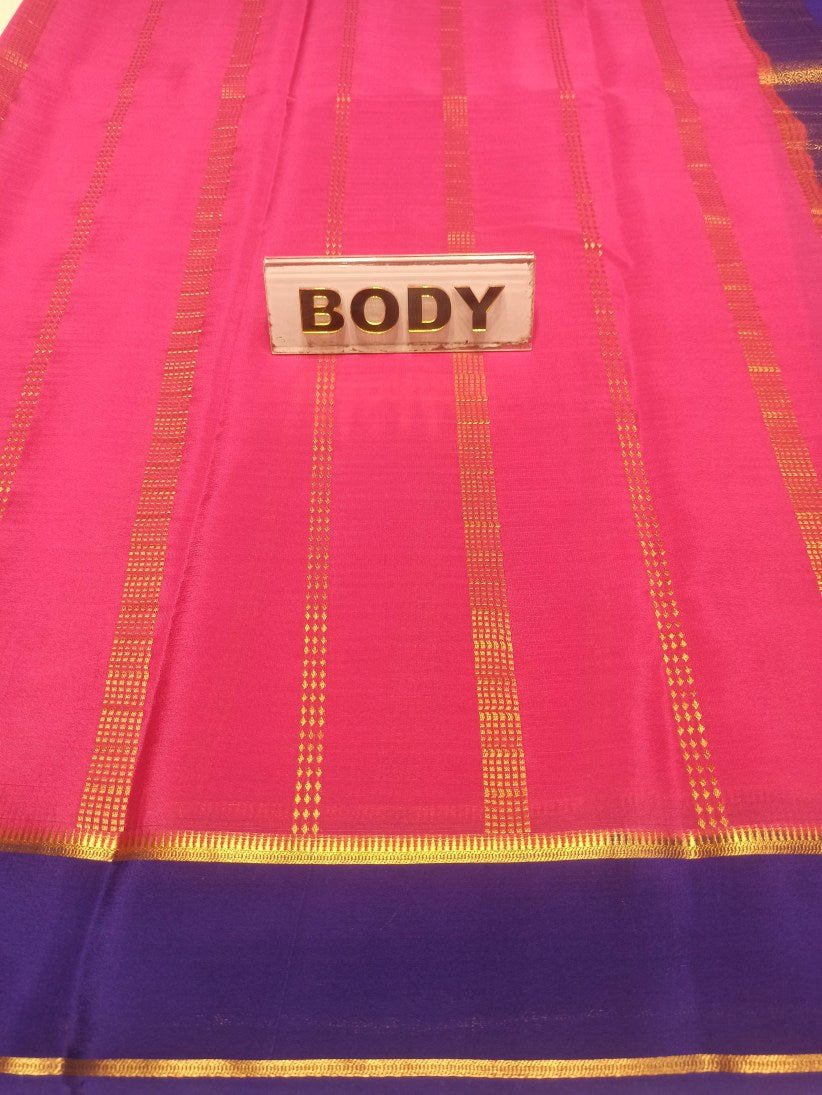 Pure Mysore Silk Saree.