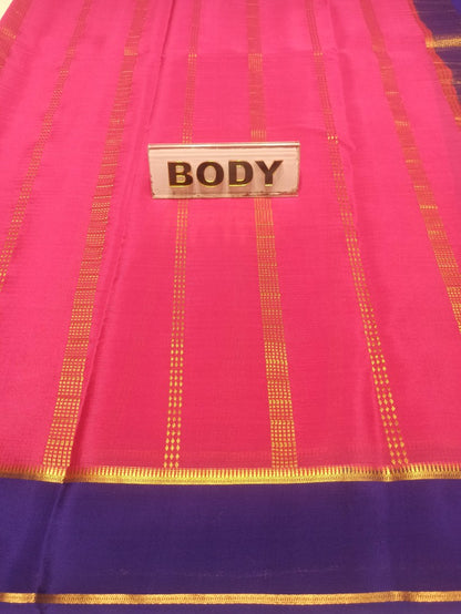Pure Mysore Silk Saree.