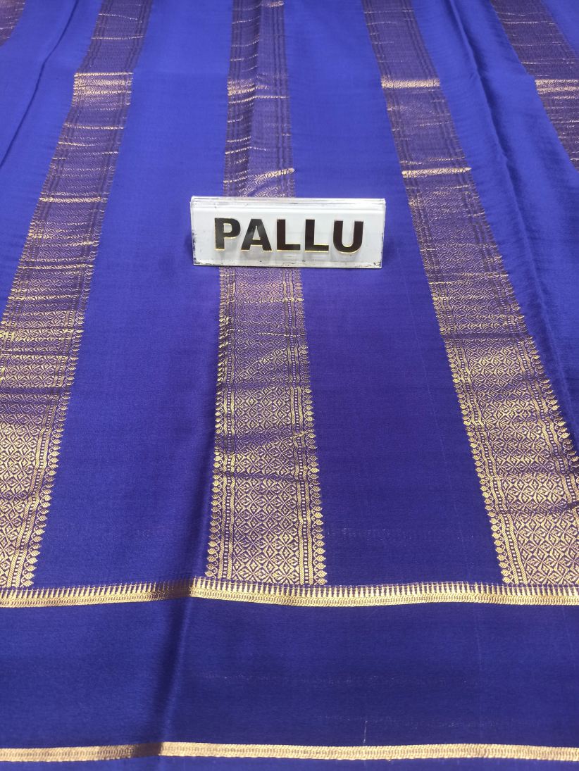 Pure Mysore Silk Saree.