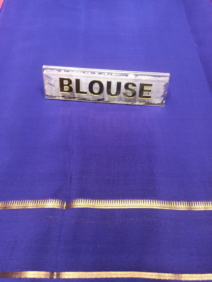 Pure Mysore Silk Saree.