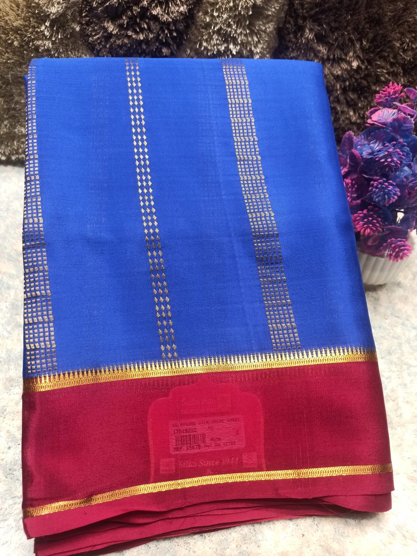 Pure Mysore Silk Saree.